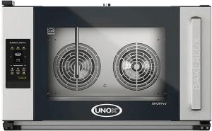 Печь конвекционная UNOX XEFR-04EU-ETRV-DR со встроенным дренажем