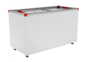 Морозильный ларь Gellar FG 400 C пропан v25 красный