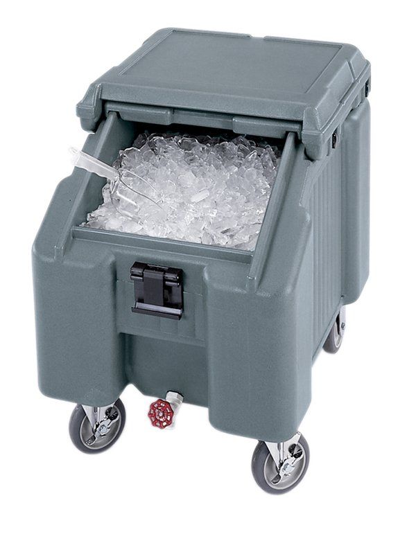 Айс бак. Тележка Cambro. Cambro Box for Ice. Тележка для льда. Термобокс для льда на колесах.