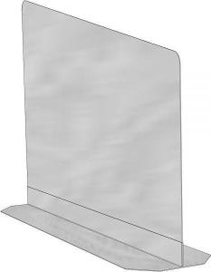 Перегородка для попкорн-витрины RoboLabs VTP-01