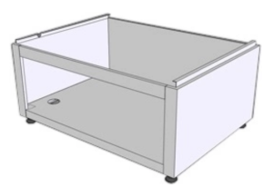 Подставка под витрину RoboLabs ППО-090/6.6-В40