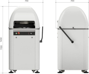 Тестоделитель-округлитель Vitella SPA SA 30