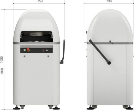 Тестоделитель-округлитель Vitella SPA SA 30