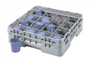 Кассета для бокалов Cambro 16С414 сер. Кассета для бокалов Cambro 16С414 сер.