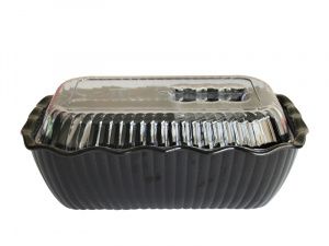 Салатник для выкладки EKSI P-042 black