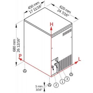 Brema GB 601 A HC габариты Brema GB 601 A HC габариты