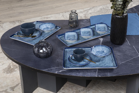 Блюдце KUTAHYA CORENDON Blue Stone BNLM01CT890003, 15 см