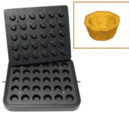 Форма для тарталетницы Kocateq DH Tartmatic Plate 34