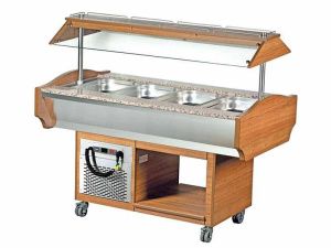 Охлаждаемый салат-бар Eqta SB 4C (Walnut)