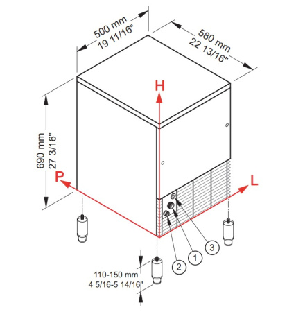 Льдогенератор Brema CB 316A