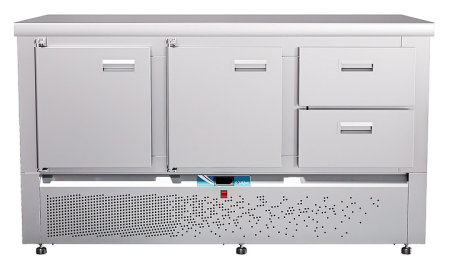 Стол холодильный Abat СХС-70Н-02 без столешницы (дверь-дверь-ящик1/2)