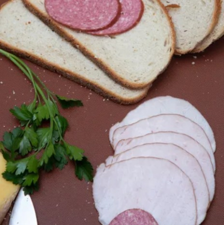 Разделочная доска EKSI 530х325х18 коричневая Разделочная доска EKSI 530х325х18 коричневая