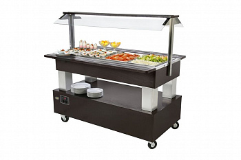 Тепловой салат-бар Roller Grill SB 40 C Wenge