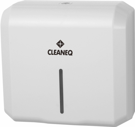 Диспенсер CLEANEQ KW-7336 для бумажных полотенец, белый глянец