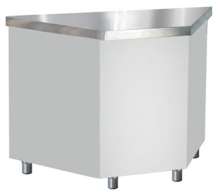 Прилавок угловой Iterma МУ-700-В-21 внутренний