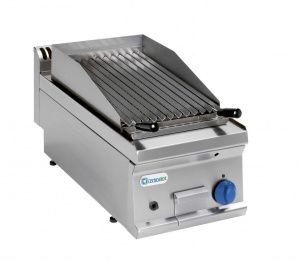 Гриль лавовый газовый Tecnoinox GR35G7  Гриль лавовый газовый Tecnoinox GR35G7