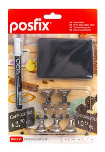 Набор ценникодержателей PosFix FENIX №2 (202316) Набор ценникодержателей PosFix FENIX №2 (202316)