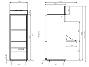 Машина котломоечная Aristarco AU 55.80 E ES