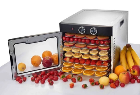 Дегидратор-сушилка Airhot FD-8 GLASS-DM