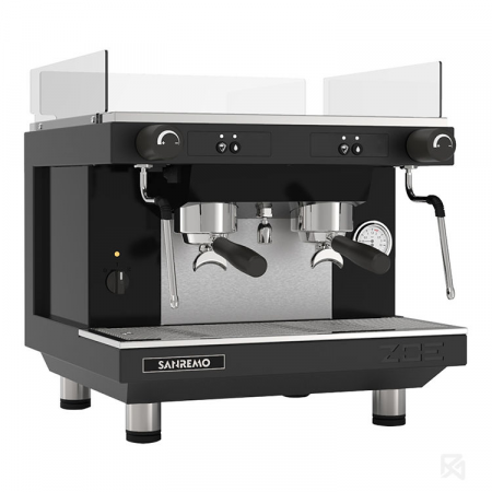 Кофемашина Sanremo Zoe Kompact 2 гр. 220В, полуавтомат, чёрная