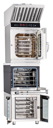 Конвекционная печь Абат КПП-4-1/2Э с другими печами