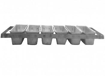 Кондитерская форма Спика Форма №10/6 с ручк.800 Кондитерская форма Спика Форма №10/6 с ручк.800