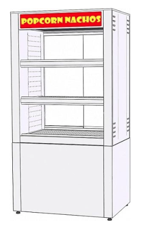 Витрина тепловая RoboLabs VTP-084SN