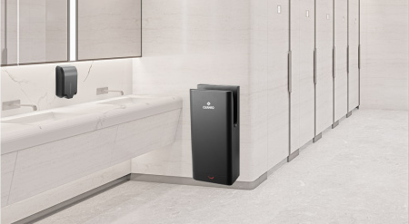 Электросушитель CLEANEQ KW-1092 для рук, черный матовый