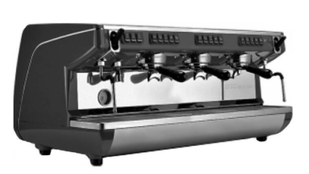 Кофемашина Nuova Simonelli Appia Life 3GR V 220V Black+High Groups+Economizer