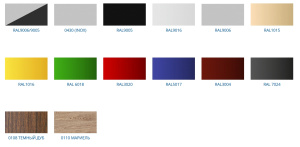 Холодильная горка открытая Carboma FC20-07 VM 1,0-2 (версия 2.0) серо-черный