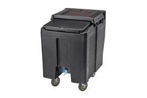 Тележка для льда Cambro ICS125T  гранит.-сер. Тележка для льда Cambro ICS125T  гранит.-сер.