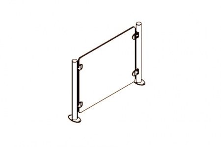 Полка для встраиваемой линии раздачи Kogast ST-SZ-160