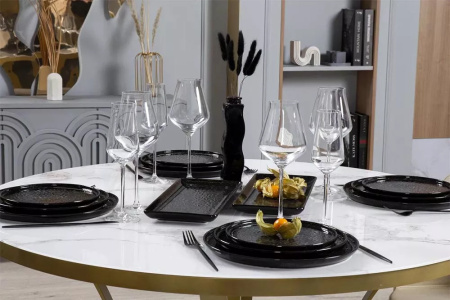 Тарелка KUTAHYA CORENDON Magnetite BNROT28DU890220, 28 см