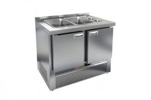 Холодильный стол Hicold SLE3-11GN для салатов Холодильный стол Hicold SLE3-11GN для салатов