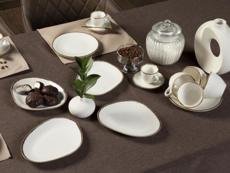 Тарелка плоская KUTAHYA CORENDON Atlantis BNGLX35DU801R14, 35 см