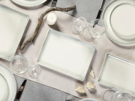 Тарелка плоская KUTAHYA CORENDON Greenness BNTAN30x22DU890667, 30x22 см