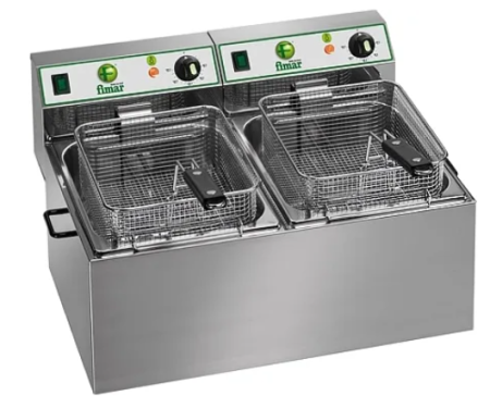 Фритюрница Fimar FT 4+4