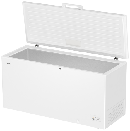 Морозильный ларь Haier HCE430RF на колесах