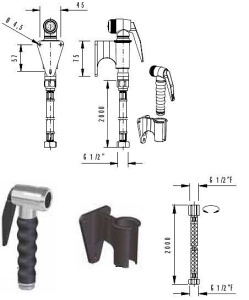 Устройство душирующее Rubinetterie Del Friuli 922000