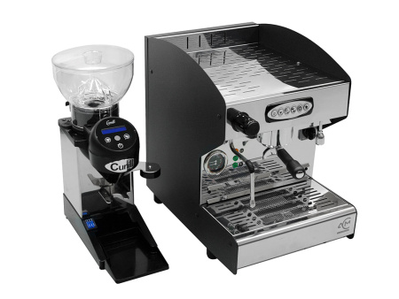 Кофемашина ACM Rounder Automatica 1 GR NERO (ACMRD001N) + high cup Кофемашина ACM Rounder Automatica 1 GR NERO (ACMRD001N) + high cup