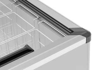 Морозильный ларь Gellar FG 700 C пропан v25 красный