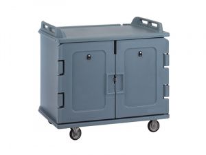 Тележка для доставки блюд Cambro MDС 1418S20 гран.-сер. Тележка для доставки блюд Cambro MDС 1418S20 гран.-сер.