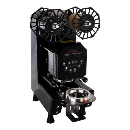 Автоматическая машина TSM Q8-90/95 для запайки стаканов, черный