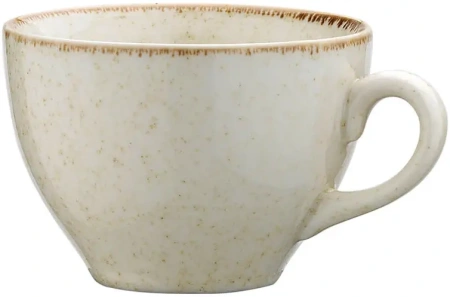 Чашка кофейная KUTAHYA Color-X LM01KF730P02 бежевая, 100 мл, для блюдца LM01KT730P02