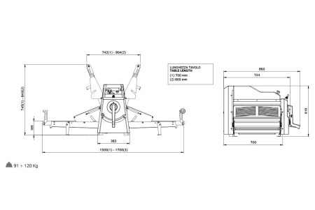 Тестораскаточная машина Rollmatic R50В/08