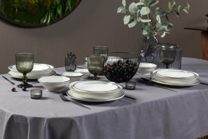 Тарелка глубокая KUTAHYA CORENDON Frame BNTS25CK890670, 25 см