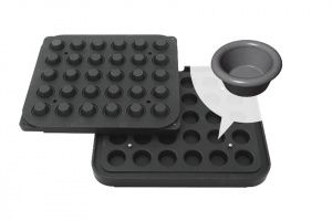 Пресс-форма для тарталетницы PAVONI PIASTRA O