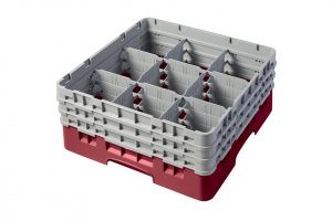 Кассета для стаканов и чашек Cambro 9S638  Кассета для стаканов и чашек Cambro 9S638