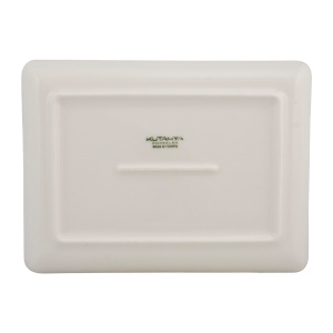 Тарелка плоская KUTAHYA CORENDON Greenness BNTAN35x26DU890667, 35x26 см Тарелка плоская KUTAHYA CORENDON Greenness BNTAN35x26DU890667, 35x26 см