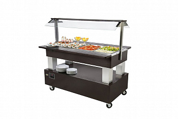 Охлаждаемый салат-бар Roller Grill SB 40 F Wenge
